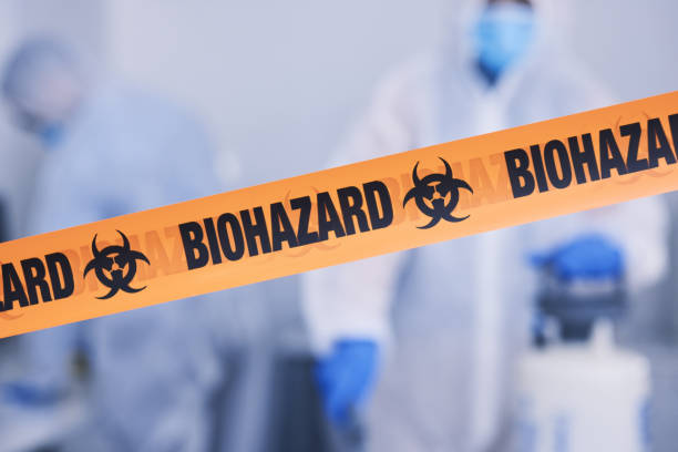 Professional Blood Cleanup technician working in Spalding, NE